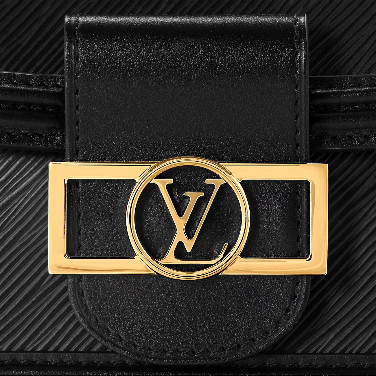 Túi Louis Vuitton Mini Dauphine Nữ EPI Đen